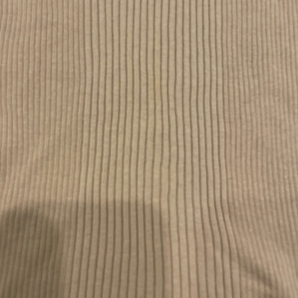 Pre-owned Theory Cotton/Silk Tan Long Sleeve Sweater Size Petite - Picture 2 of 6